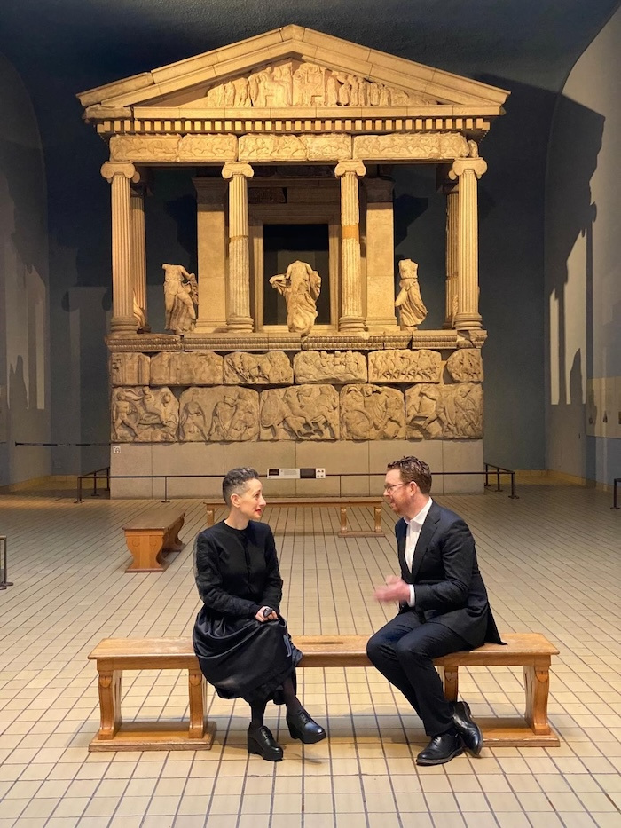 British Museum - announcing the winner - Colander